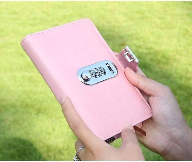 A6ポータブルクリエイティブパスワード日記多機能ロックされたノート